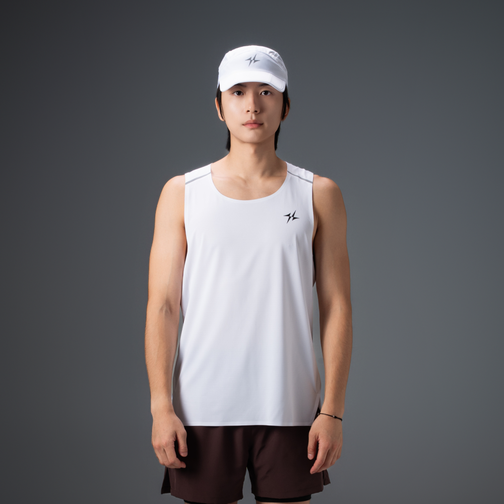 러닝라이프 베이직 싱글렛 마라톤 러닝 민소매 헬스 나시 이미지 2