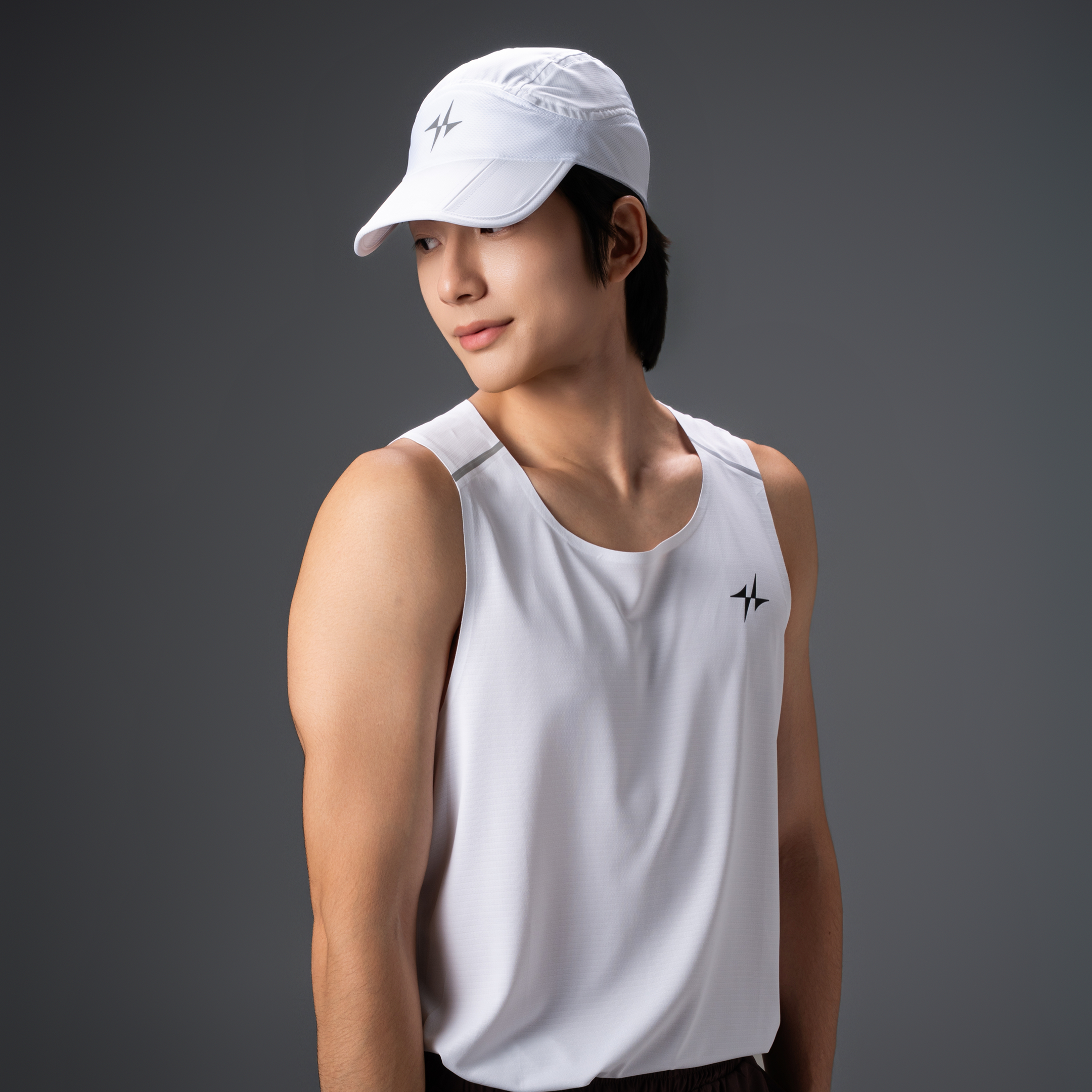 러닝라이프 베이직 싱글렛 마라톤 러닝 민소매 헬스 나시 이미지 3