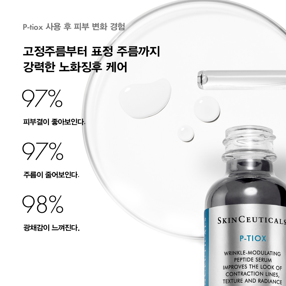 스킨수티컬즈 피티옥스 링클 스트레이트닝 세럼 30ml (+베스트 세럼 2종 증정) 이미지 4